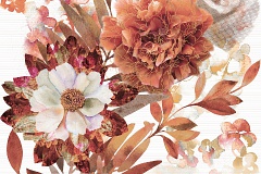 Composicion Savage Flowers Marron 02